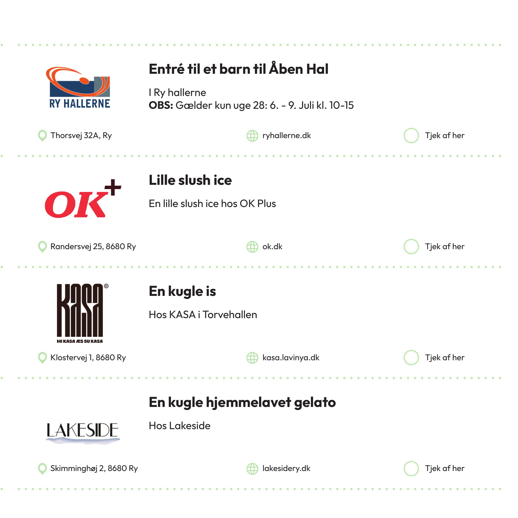 Oplevelser del 3 — Ry Hallerne, Escape Games, Ejer Bavnehøj